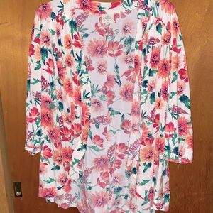 shirt kimono, one size